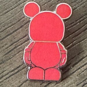 5/$25 Disney Vinylmation Jr Red Pin‎